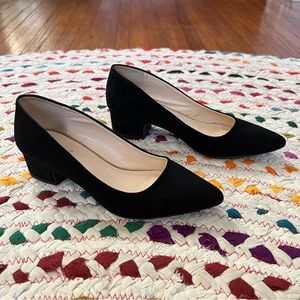 Qupid black block heels